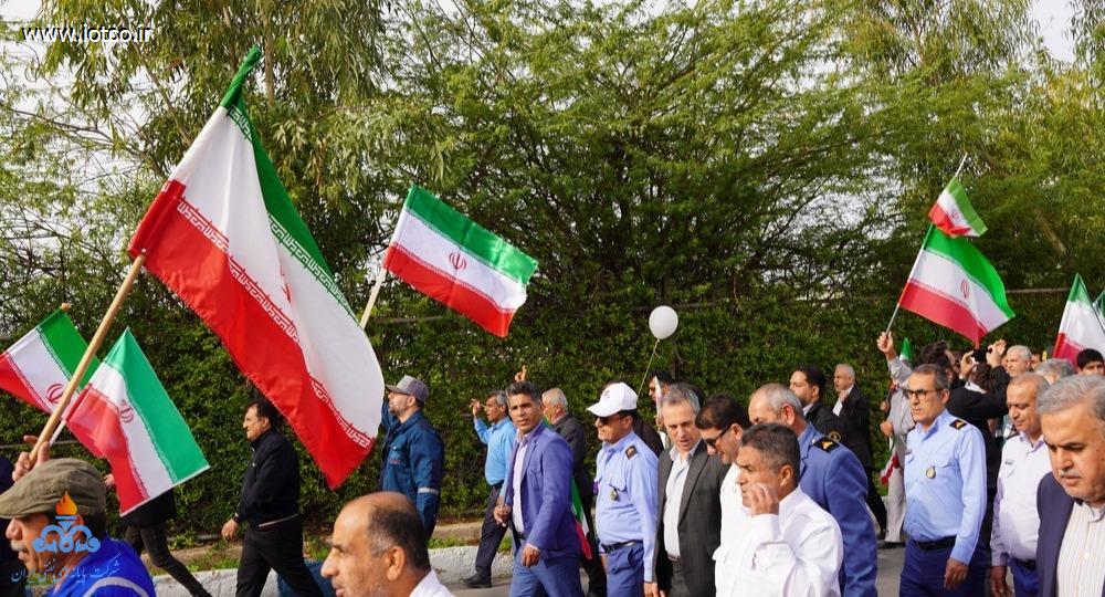 کارکنان شرکت پایانه‌های نفتی ایران + راهپیمایی یوم‌الله ۲۲ بهمن 47