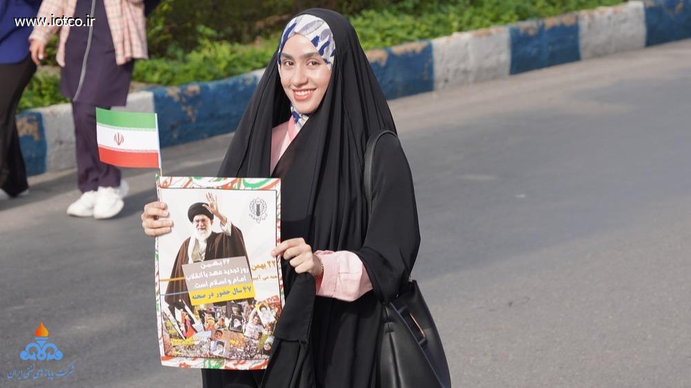 کارکنان شرکت پایانه‌های نفتی ایران + راهپیمایی یوم‌الله ۲۲ بهمن 34