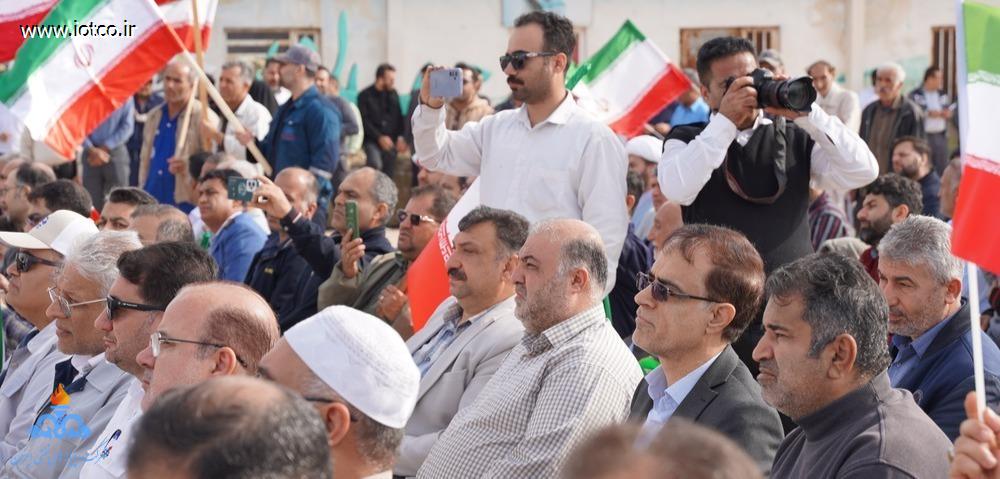 کارکنان شرکت پایانه‌های نفتی ایران + راهپیمایی یوم‌الله ۲۲ بهمن 25