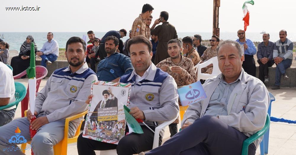 کارکنان شرکت پایانه‌های نفتی ایران + راهپیمایی یوم‌الله ۲۲ بهمن 21