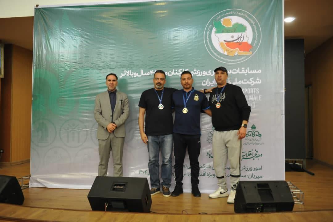 حضور موفق کاروان ورزشی پایانه‌های نفتی ایران در المپیاد کارکنان بالای ۴۵ سال 16