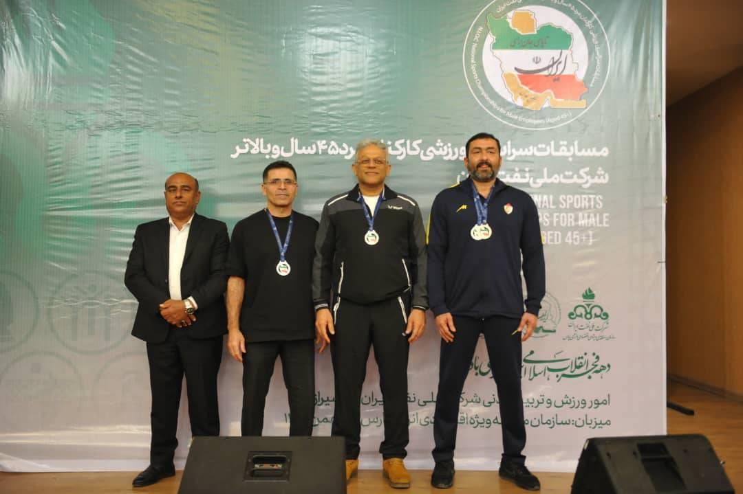 حضور موفق کاروان ورزشی پایانه‌های نفتی ایران در المپیاد کارکنان بالای ۴۵ سال 13