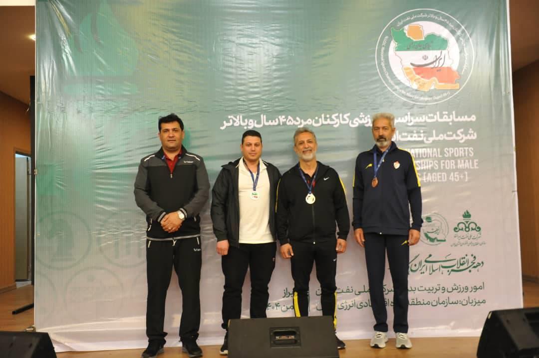 حضور موفق کاروان ورزشی پایانه‌های نفتی ایران در المپیاد کارکنان بالای ۴۵ سال 7