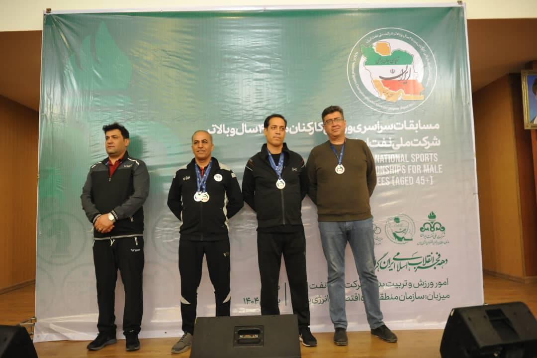 حضور موفق کاروان ورزشی پایانه‌های نفتی ایران در المپیاد کارکنان بالای ۴۵ سال 6