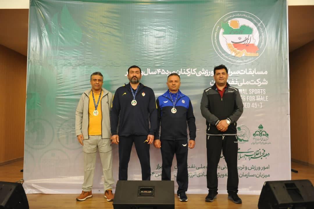 حضور موفق کاروان ورزشی پایانه‌های نفتی ایران در المپیاد کارکنان بالای ۴۵ سال 5