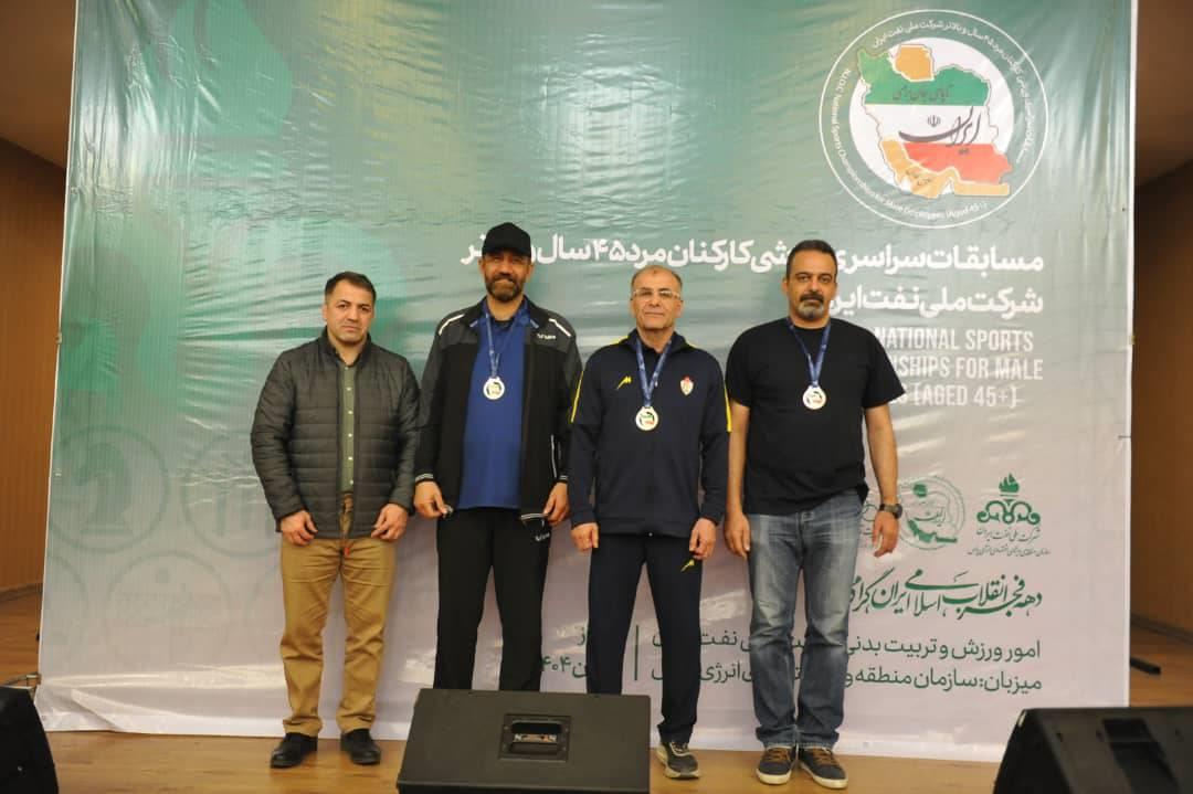 حضور موفق کاروان ورزشی پایانه‌های نفتی ایران در المپیاد کارکنان بالای ۴۵ سال 2