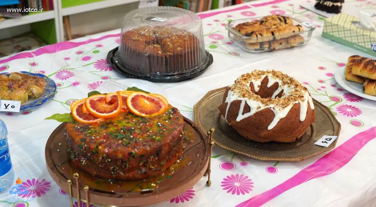 برگزاری جشنواره پخت کیک و شیرینی و جشنواره پخت غذای محلی در پایانه نفتی خارگ 10