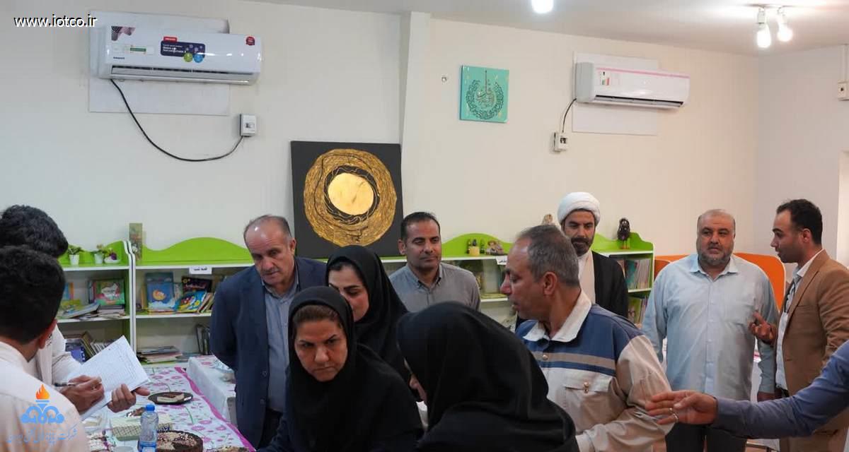 برگزاری جشنواره پخت کیک و شیرینی و جشنواره پخت غذای محلی در پایانه نفتی خارگ 3