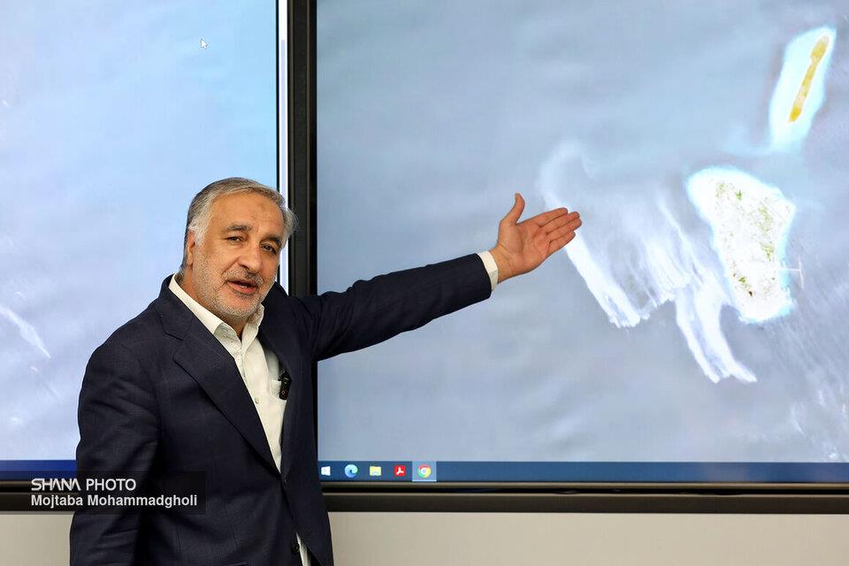 کوچک‌ترین موردی از لکه نفتی در خارگ یافت نشد