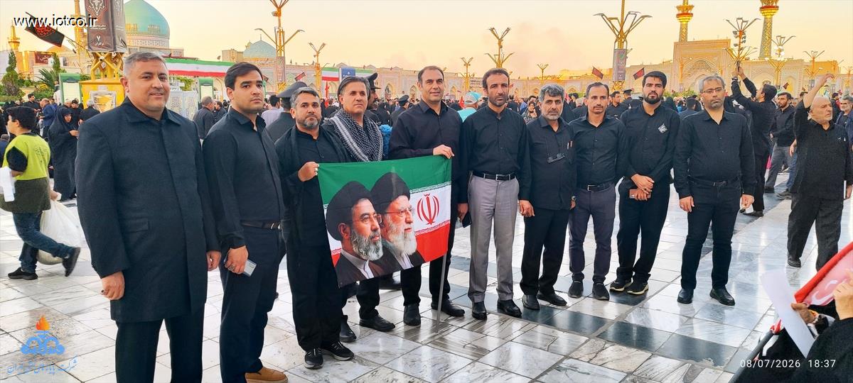 پایانه میعانات گازی پارس جنوبی + آیین وداع با پیکر مطهر رهبر شهید 9