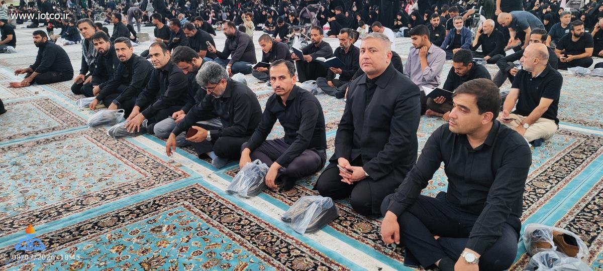 پایانه میعانات گازی پارس جنوبی + آیین وداع با پیکر مطهر رهبر شهید 1
