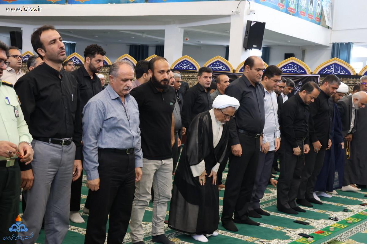 غلامحسین گرامی، مدیر پایانه میعانات گازی پارس جنوبی، +حجت‌الاسلام والمسلمین محمدی، امام جمعه شهرستان عسلویه  1