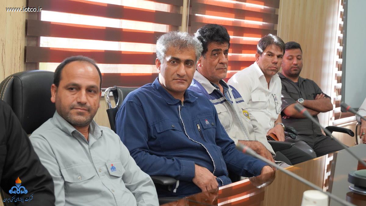بهمن اندامی+ اداره عملیات صادرات و بارگیری نفت+ بازنشستگی 20