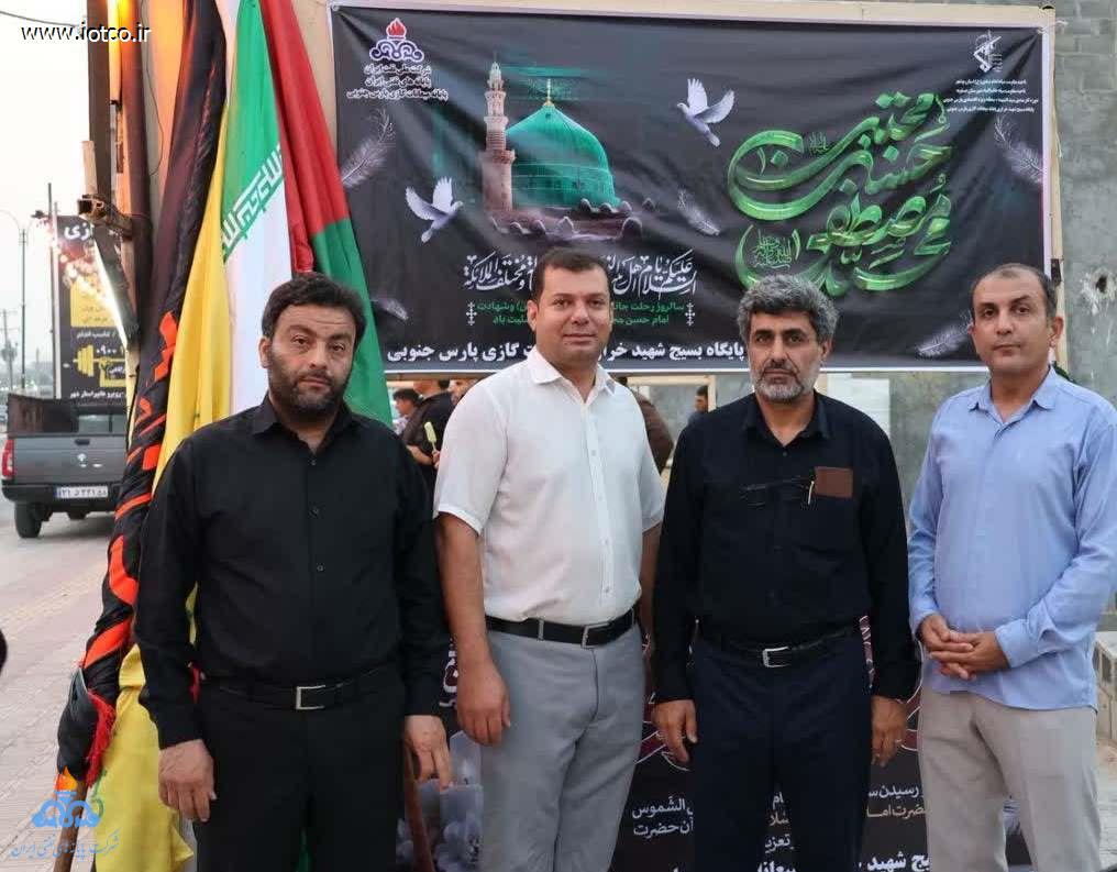 برپایی موکب امام رضا(ع) + پایانه میعانات گازی پارس جنوبی  5