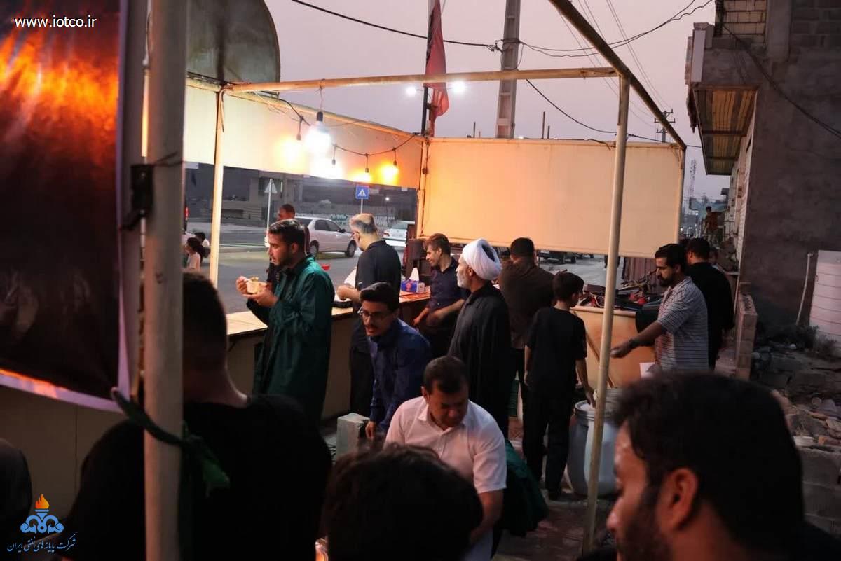 برپایی موکب امام رضا(ع) + پایانه میعانات گازی پارس جنوبی  1