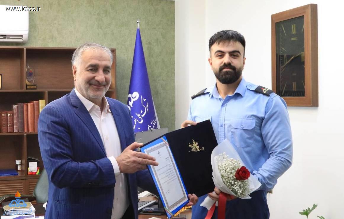 مدیرعامل +شرکت پایانه‌های نفتی ایران +اسدروز +  ۲۶ مرداد، سالروز ورود آزادگان + امیر رحماوند 2