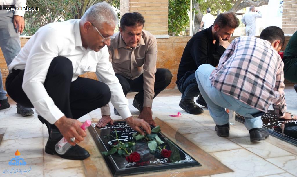 غبارروبی گلزار شهدا+ دفاع مقدس 8
