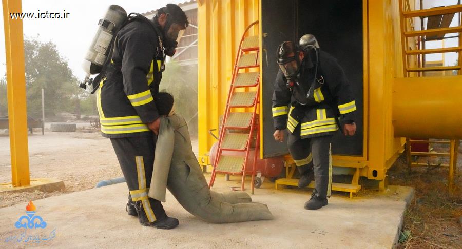 دوره پیشرفته اطفای حریق 19