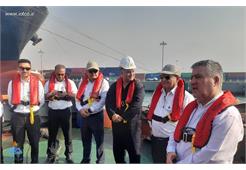 بازدید مدیران پالایشگاه‌های مجتمع گازی پارس جنوبی از فرآیند صادرات در پایانه میعانات گازی پارس جنوبی