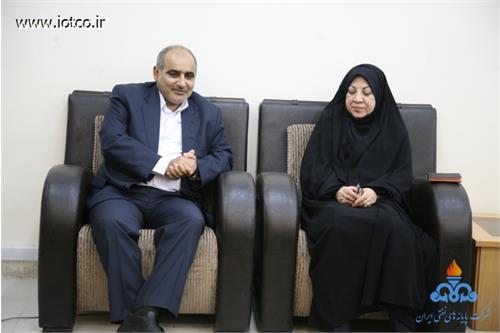 دیدار مدیرکل فرهنگ و ارشاد اسلامی استان بوشهر با مدیرعامل پایانه های نفتی ایران