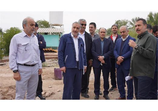  سرمایه انسانی در اولویت؛ بازدید مدیرعامل شرکت پایانه‌های نفتی ایران از پروژه خوابگاه یاس ۳ خارگ
