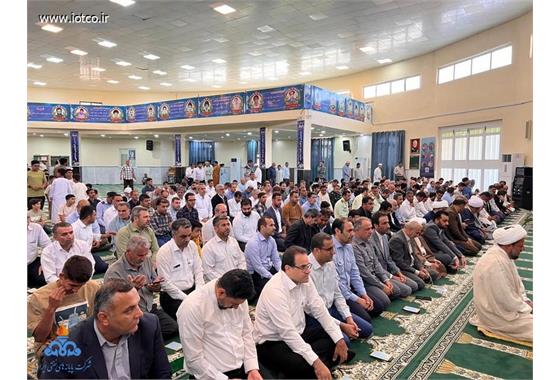 نماز عید فطر+ پارس جنوبی 5