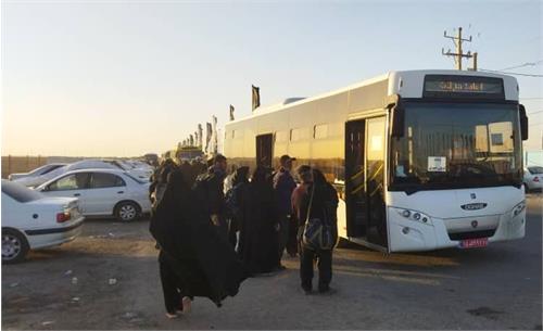 جابجایی بیش از 50 هزار نفر توسط اتوبوس‌های شرکت پایانه های نفتی ایران درمرز چزابه