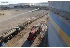 مانور مهار آتش‌سوزی در پایانه نفتی خارگ با موفقیت انجام شد