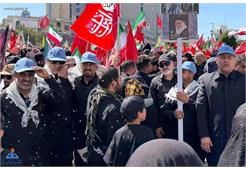 از قطب اقتصاد ایران تا مشهدالرضا(ع)؛ حضور کارکنان پایانه میعانات گازی پارس جنوبی در آیین وداع با پیکر مطهر رهبر شهید
