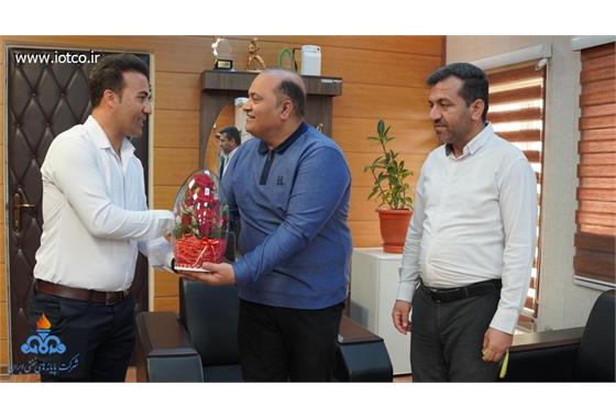 دیدار نوروزی+ نمایندگان کارگری+ پایانه خارگ + سیدعلی میری 4