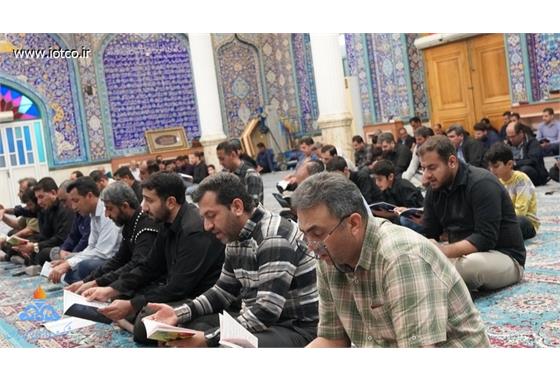 مراسم احیای شب بیست و یکم رمضان در پایانه نفتی خارگ 32