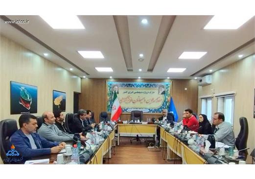  نشست هماهنگی برگزاری باشکوه مراسمات دهه مبارک فجر در پایانه نفتی خارگ برگزار شد