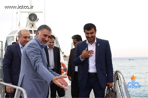 گزارش تصویری/استقبال دکتر اسدروز از پیروز موسوی مدیرعامل اسبق پایانه های نفتی ایران