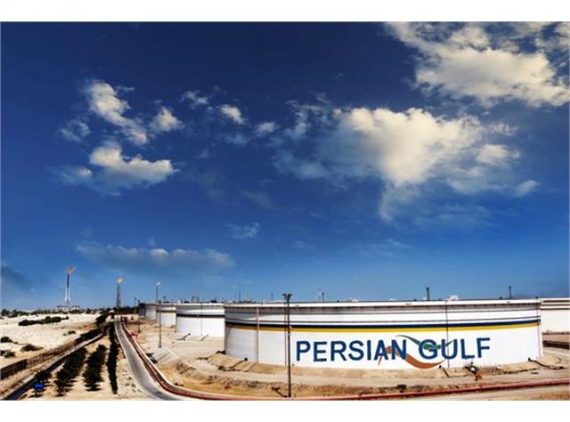 Oil storage tanks in Kharg Island